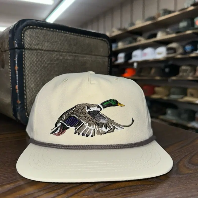 Duck Camp Mallard Rope Hat - Ivory