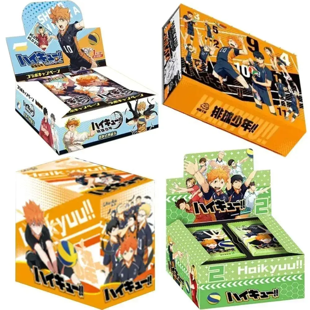 Haikyuu CardsThe Junkyard Showdown Is Coming ly with A Passionate Opening Classic Collectible Card Toys and Gifts