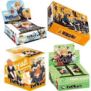 Haikyuu CardsThe Junkyard Showdown Is Coming ly with A Passionate Opening Classic Collectible Card Toys and Gifts