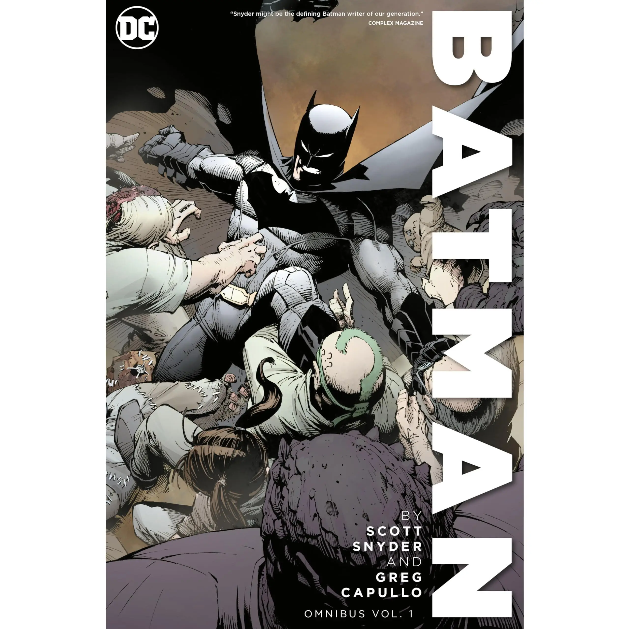 Batman by Scott Snyder & Greg Capullo Omnibus Vol. 1 -- Scott Snyder - Hardcover