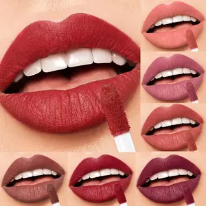 Matte matte lip gloss with creamy and silky texture, waterproof and easy to apply, long-lasting and natural makeup effect without shedding, Waterproof Lip Glaze, Matte Liquid Lip