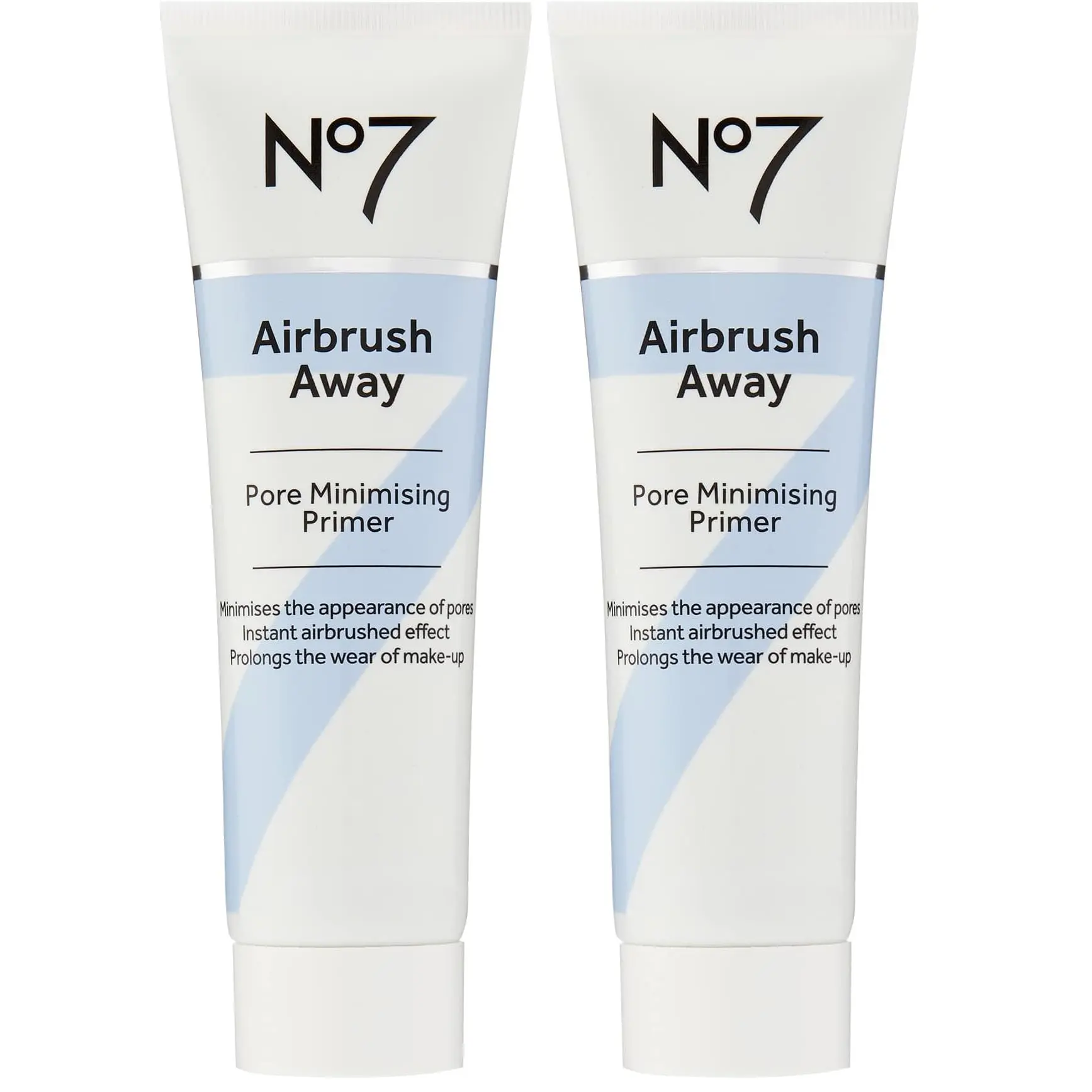 No7 Airbrush Away Pore Minimizing Facial Primer - Lightweight Matte Primer & Pore Minimizer for Face - Makeup Primer for Oily Skin 30ml