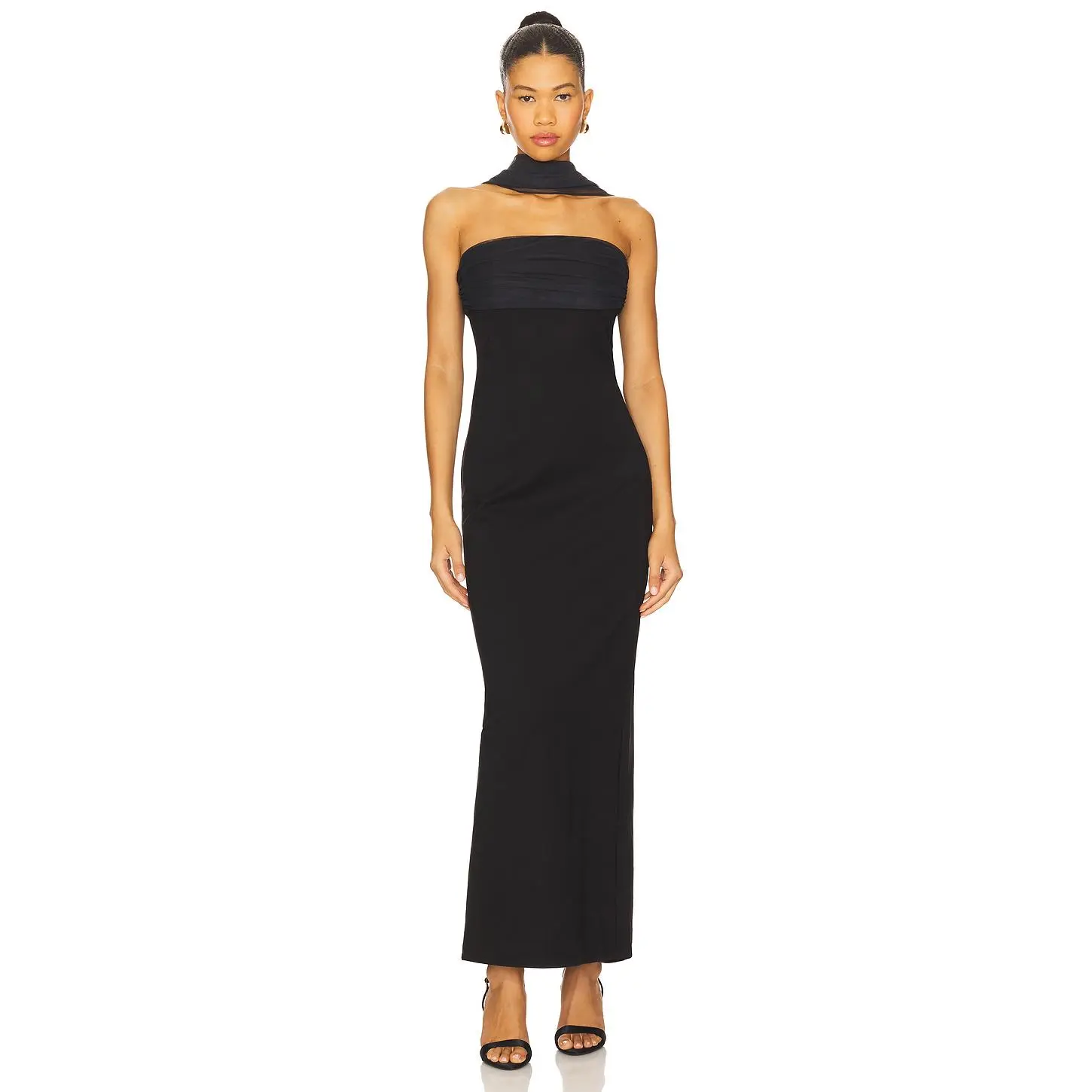 superdown Tierra Maxi Dress in Black