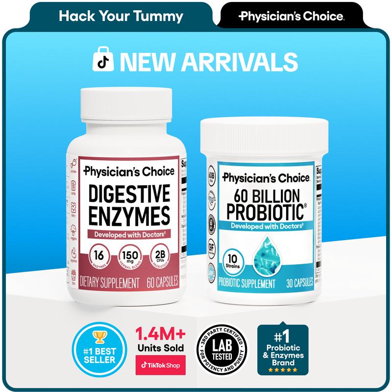 Physician's Choice Hack your Tummy Bundle: Bloating, Digestion - TikTok ...