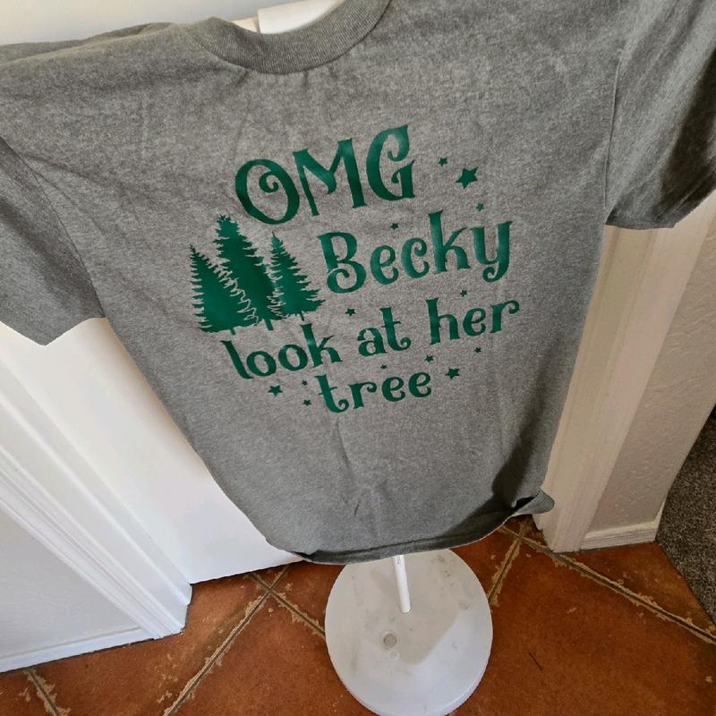 OMG Becky Christmas Shirt for Women - Festive Top - Womenswear