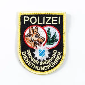 German Polizei Drug Dog Patch