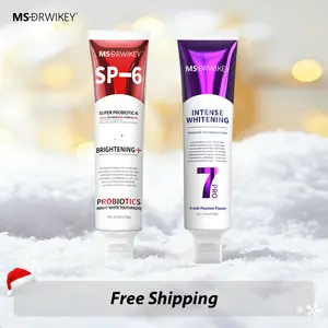 MSDRWIKEY SP-6 & 7-Pro Toothpaste Set | Dual Action Probiotics for Enamel Repair & Freshness |  Oral Care