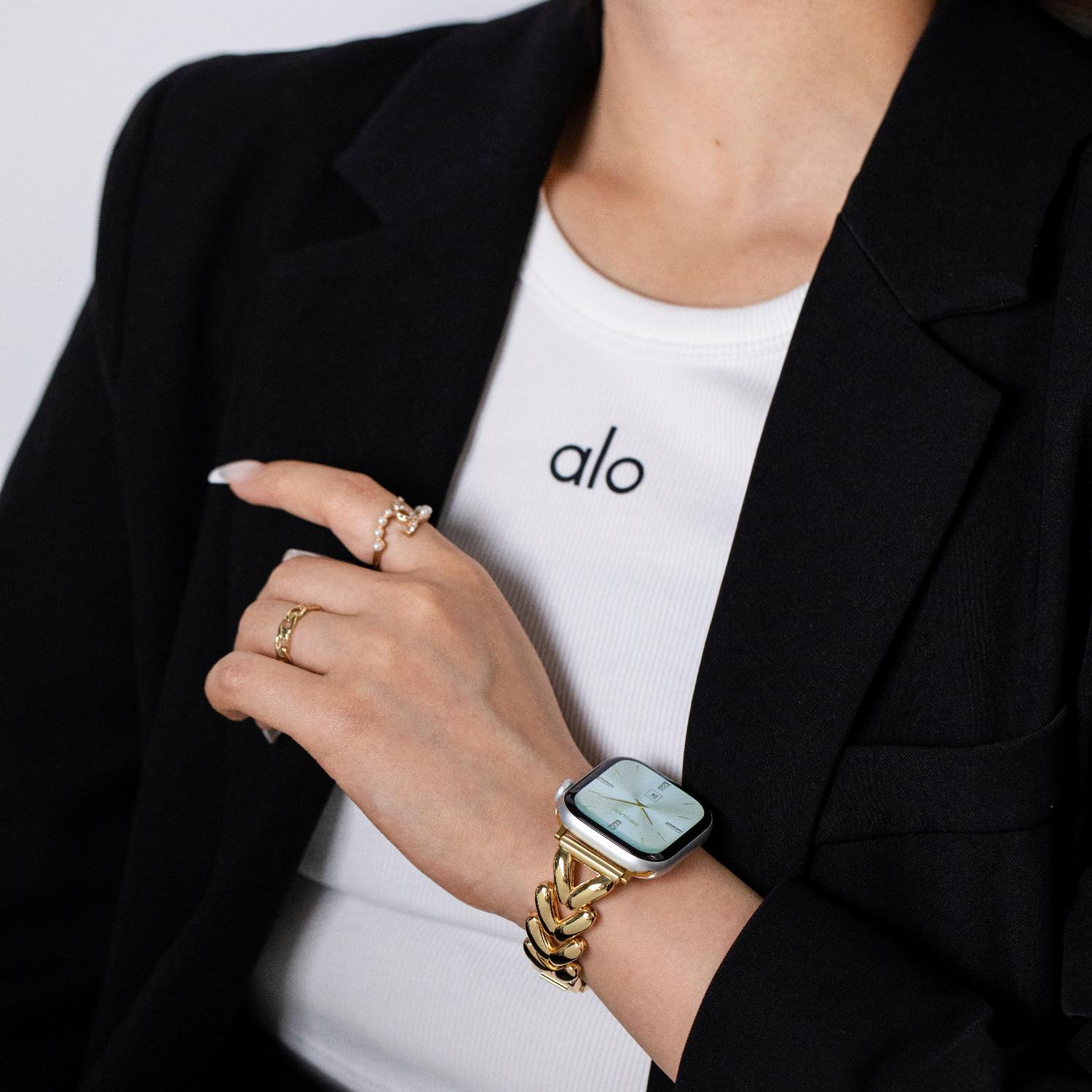 MISSAIR V-Line Band Compatible with Apple Watch Series 11 10 9 8 7 6 5 4 3 2 1, SE, Ultra - Adjustable Bracelet Strap Wearable Accessories