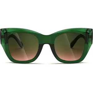 EyeconicFinds Oversized Vintage Square Sunglasses for Women Luxury Trendy Big Sun Glasses Thick Frame Shade UV400 Protection B2378