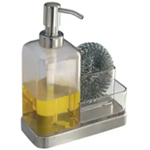 Inter-Design 67080 Soap Dish And Sponge Caddy