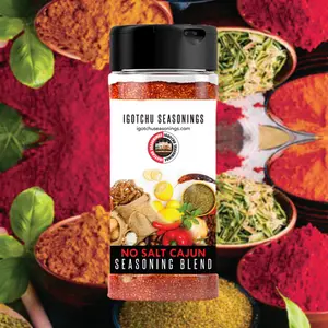 No Salt Cajun, Igotchu Seasonings— Flavorful Spice Blend