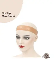 No-Slip Silicone Wig Grip Headband, Adjustable & Seamless Under Wig Holder, Secure Wear for Sports & Yoga, Men & Women