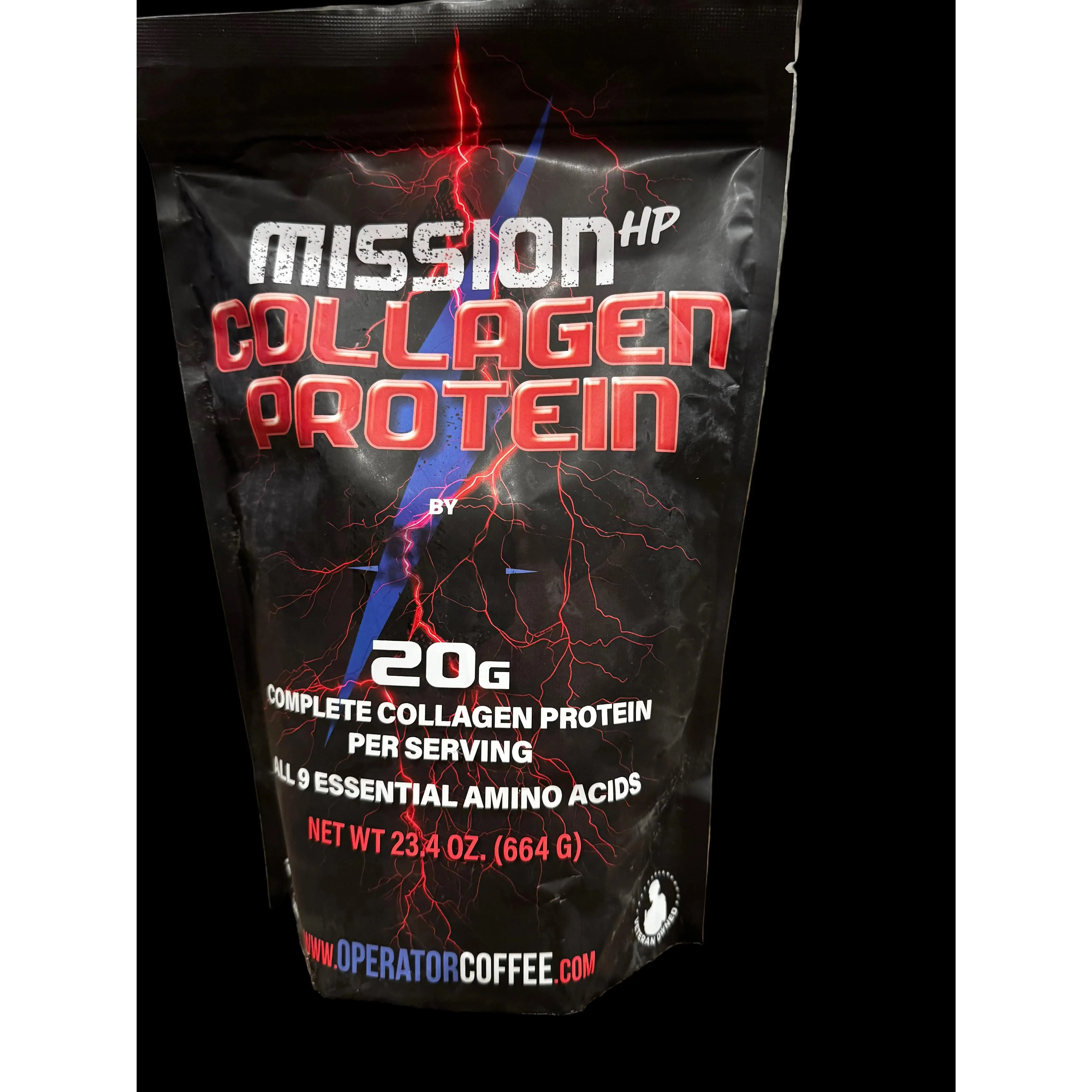 Operator Mission HP Complete Collagen Protein - All 9 Essential Aminos