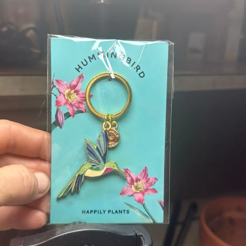 Hummingbird keychain & bag charm