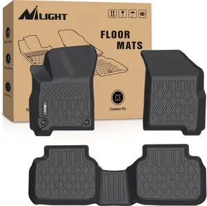 Nilight TPE Floor Mats - Custom Fit for Dodge Journey 2011-2020, Waterproof Car Mats, All-Weather Heavy-Duty Floor Liners Protector, Auto Accessories Interior, Car & Truck Interior Accessories