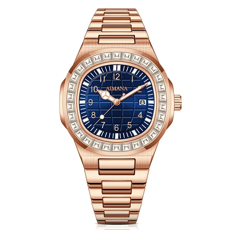 Men's Steel Band Sports Watch, Bold Bezel and Classic Dial for Everyday Wear and Gifts - AMN8622+YY