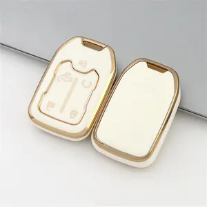 Car Key Case, Car Key Accessory, Durable Car Key Protector, TPU Car Key Case for Chevy Suburban Tahoe Terrain Acadia Mustang Silverado Sierra 1500 2500 3500HD, Automotive, Covers