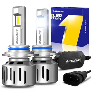 AUTOONE H13 9005 H11 9006 9012 Bulbs 13S, 900% Brighter 32000 Lumens 6500K White Bulbs Headlight, H8 H9 HB3 Bulbs Combo 5 Mins Install, 13S Series, Plug-N-Play, IP68 Waterproof, LED Headlight Super Bright Bulbs Kit, High/Low Beam, Pack of 4