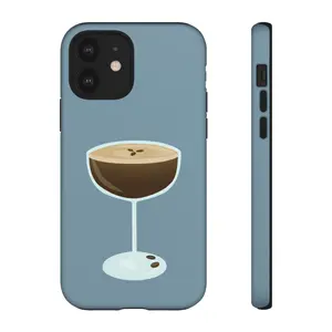 Cocktail Phone Case, Tough Cases for Drink Lovers, Funny Gift, Stylish Accessory, Personalized Phone Cover, Unique Design.
