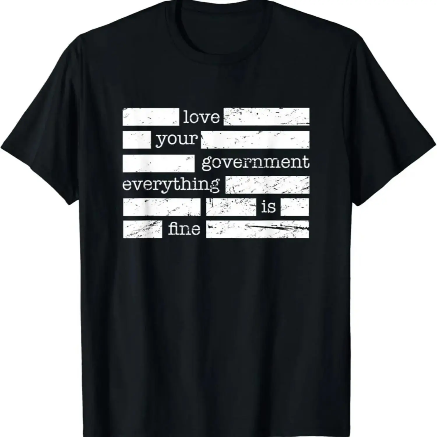 Women's New Limited Edition "Everything Is Fine Trust Your Government" Deep State Conspiracy Theory Essential T-Shirt, Boho Style, All Seasons, Casual, Short Sleeves, Tops, Breathable Fabric, Graphic Print, Shortsleeve, Round Neck, Lady, Streetwear, Crew,