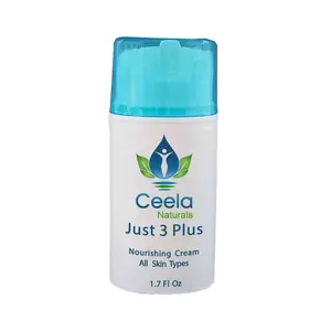 Just 3 Face Cream pure simple eczema support with Magnesium Hydrating Moisturizer