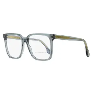 Victoria Beckham Large Square Eyeglasses VB2669 037 Transparent Gray 55mm