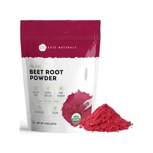 Beet Root Powder for Baking & Smoothies (12 oz) USDA Organic Beetroot Powder & Nitric Oxide Supplement for Increase Energy & Stamina Pre Workout. Gluten Free Organic Beet Powder