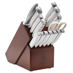 HENCKELS Statement 15-pc Knife Block Set - White Handles