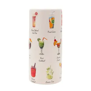 BarConic® Washable Ceramic Tiki Mugs - Kitchenware Drinkware Cups for Cocktail Servings, Cup