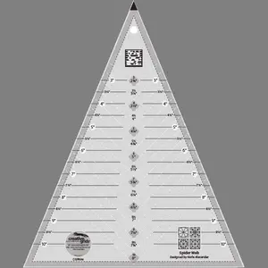 Creative Grids Spider Web Ruler