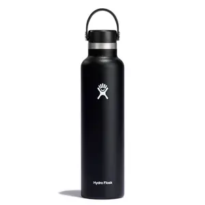 Hydro Flask 24oz Standard Mouth Bottle - Black Hydro Flask 24oz Standard Mouth Bottle - Black