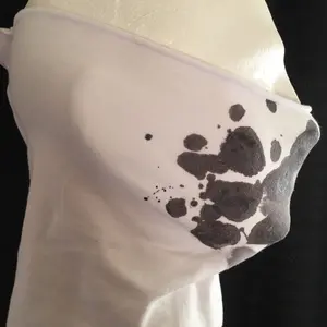 Rorschach Mask with Moving Inkblots - Temperature Sensitive Fabric Paint - Breathable Cotton Spandex Blend - Perfect for Cosplay & Halloween