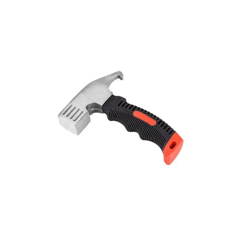 Multi-Functional Hammer with Mini Wooden Handle, Versatile Peen Hammer and Rubber Mallet for Carpentry, Essential Tool for DIY Projects