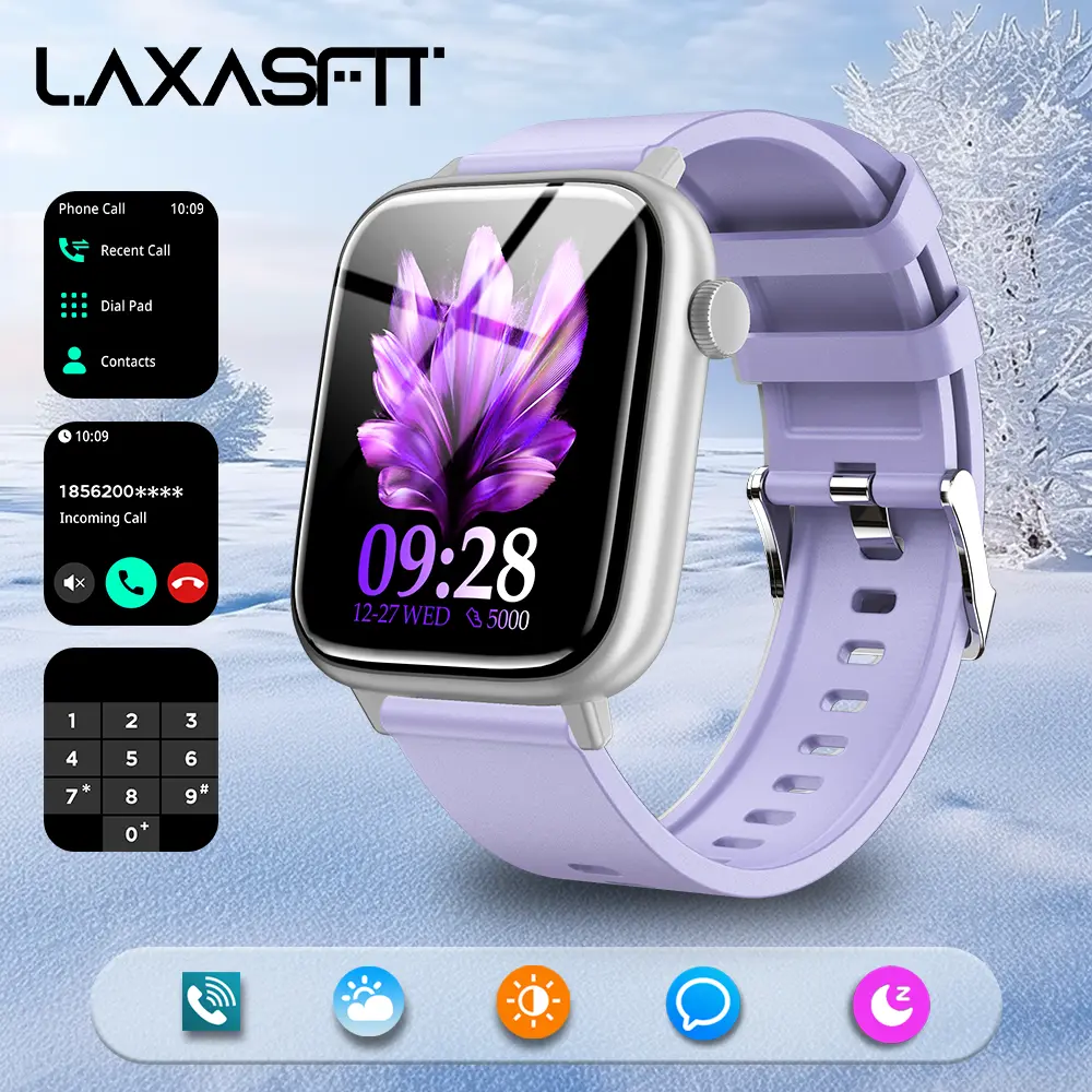 LAXASFIT Smart Watch for Women, Answer/Make Calls, 1.83