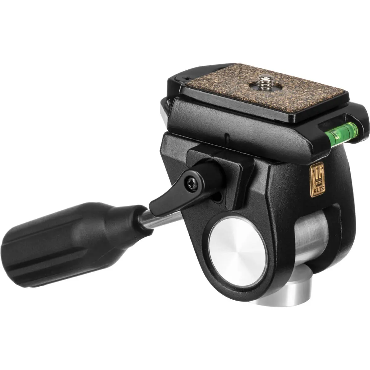 Slik SH-707E E-Z Multi-Action Pan Tripod Head with Quick Release, Holds 11 Lbs