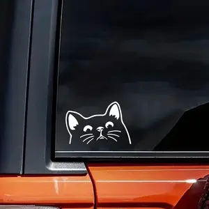 Kitten Cat Vinyl Decal Sticker Decoration for Car Window Or Any Flat Surface