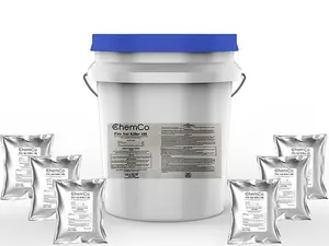 R-chemco Bucket with Blue water Proof Twist lid with 50 8oz pouches Fire Ant Killer