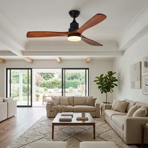 20" Boho Handwoven Rattan Ceiling Fan with Light, Low Profile Flush Mount, 6-Speed Reversible Motor, Remote Control & E26 Base for Bedroom Living Room