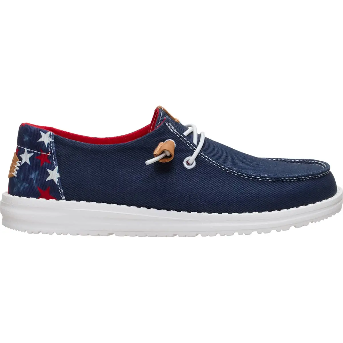 HEYDUDE Wendy Americana Stars - Comfortable Slip on Shoes