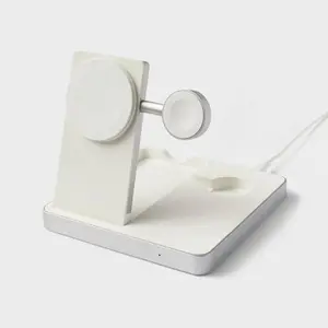 3 in 1 Charger for iPhone Watch and AirPod - heyday White