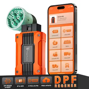 TopTekk DPF Regeneration Scanner for Truckers, Emergency Reset Device, Diesel Diagnostic Scan Tool, Compatible with Mack Engines, Perform On-The-Road DPF Regen, Includes Lifelong Updates