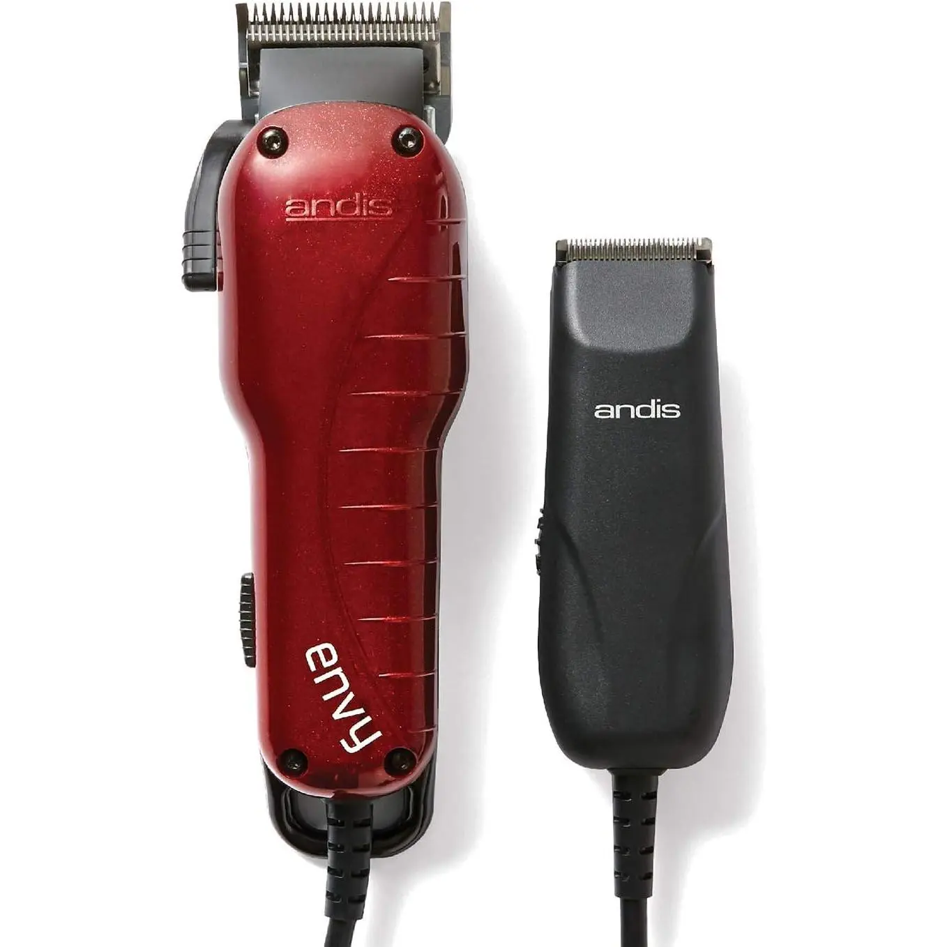 Andis Professional Adjustable Envy Combo Hair Clipper + CTX Trimmer Haircut Kit, 74020
