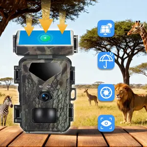 Thunting Camera，0.3-second Motion Trigger，trail Camera Sends Picture To Cell Phone，130° Wide-angle View, Automatic Infrared Night Vision, IP65 Waterproof, Suitable for Outdoor Hunting Ranch Monitoring, Wilderness Survival Kits and As A Gift For Men