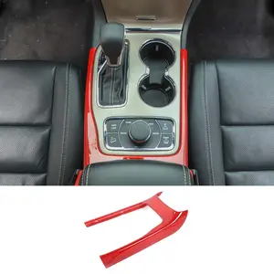 ABS Material Gear Shift Frame Cover Trim Panel for 2014-2020 Jeep Grand Cherokee, Automotive Car Interior Accessory with Detailing Vehicle