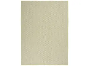 212 MAIN Polypropylene Rectangular Area Rug, 4x6 ft Power-Loom Geometric Classic Rectangle Rug, Green, Polypropylene Area Rugs, Rectangular Area Rugs