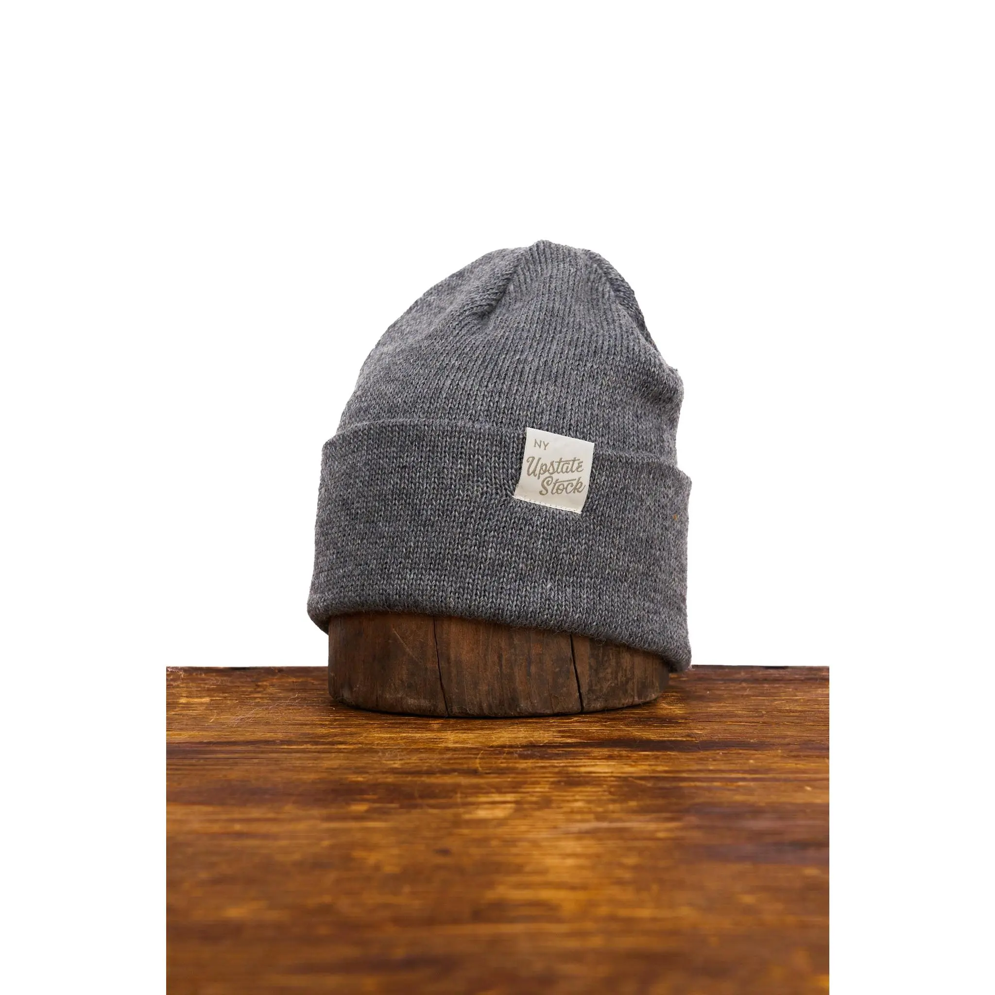 Grey American Mohair Beanie