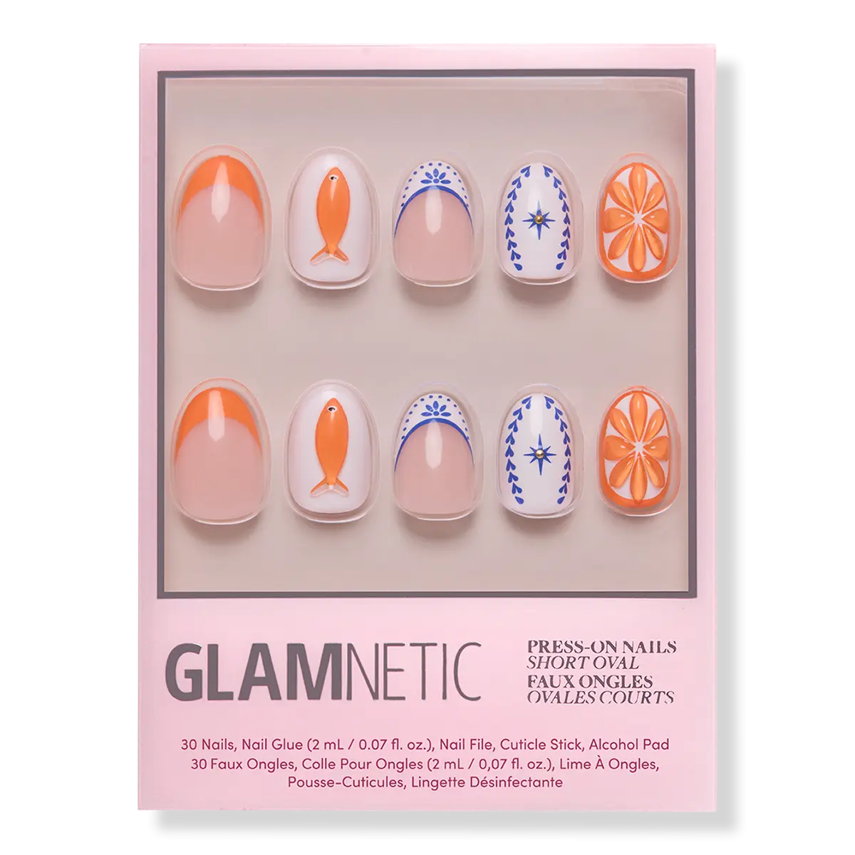 Glamnetic Citrus Coast Press-On Nails