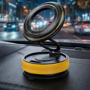 2026 New Car Phone Mount, Vacuum Suction & Magnetic Holder, Dashboard Windshield Mount, Special for In-Car Navigation, Universal Car Phone Stand