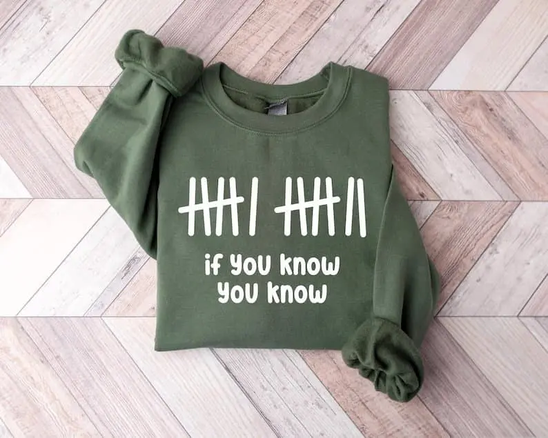 [Sale Up To 50%] Trendy 6 7 Sweatshirt, If You Know You Know Shirt, Funny Meme Shirt, 6 7 Meme Shirt, Funny Gift For Friend, Tally Marks Shirt, Viral Meme Shirt, streetwear graphic tee