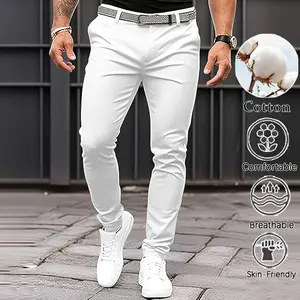 Soft high-cotton fabric with a clean white wash and tailored slim-fit silhouette. Ideal for smart casual and minimalist streetwear.